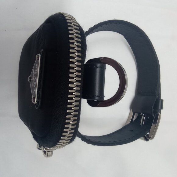 PRADA Tessuto Nylon Pocket Wristlet Pouch – Black - Picture 15 of 15